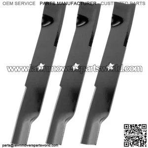 3 Mower Deck Blade For Oregan Craftsman Husqvarna 539113425 350458 95087