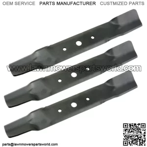 3 Deck Blade For John Deere L120 L130 L2048 L2548 Sabre 1948 GX20250 Gy20568