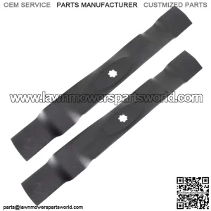 2 Deck Blade For John Deere LT160 LT180 X105 X110 X120 X125 (21 3/8"L - 2.6"W)