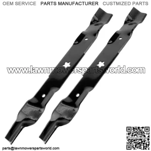 2 Mower Blade For Ayp Poulan 134148 139774 340079 302410 24692 193957