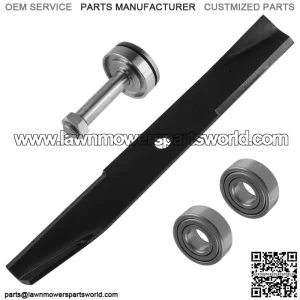 Spindle Shaft & Blade w/ Bearings For John Deere AM39912 AM31100 46"Deck