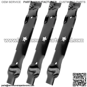 3 Deck Blade For Husqvarna GT200 GTH200 GTH225 Gtvh200 Gtvh205 Mk46 A Mk460 A