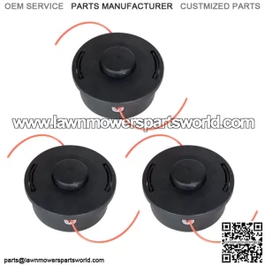 3Pack String Trimmer Head For  FS55 FS55r FS90 FS90r FS56rc FS70 FS70r FS85