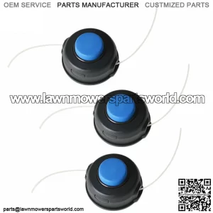 3-PACK T25 String Trimmer Head For Husqvarna Weedeater Cutter Line Head Bump