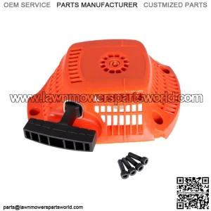For Husqvarna 504597002 Recoil Starter Assembly w/ Screws 435 & 435E Chainsaw
