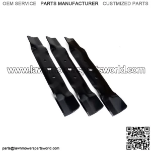 (3) Blades for John Deere 48" L120 L130 GX20250 GY20568