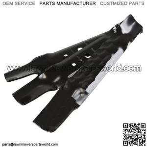 John Deere GY20568 Standard Mower Blade Kit L120 L130 48" Cut Deck Lawn Mowers