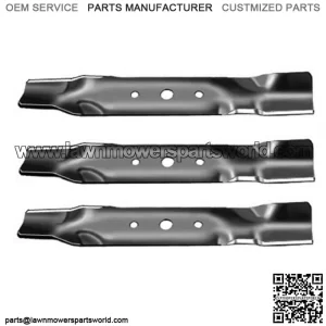 3 REPL JOHN DEERE MOWER BLADES 48 CUT L120 L130 GX20250 GY20568 91-108 330-619