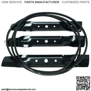 48" Blade & Belt Combo Kit For John Deere GX20305 GX20250 GY20568 L120 L130