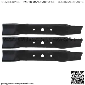 Oregon 191-108 Blades for John Deere L120 L130 Scotts L2048 2148 w/ 48" 3-PACK