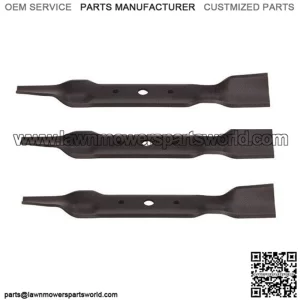 3PK Oregon 191-108 Blade 100 Series 17" replaces John Deere Models L120 L130