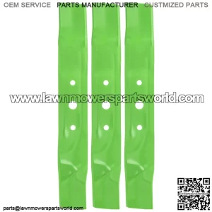 Blade Set for John Deere L120 L130 GX20250 GY20568 GX20819 3-Pack