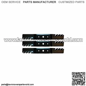 3 Pack 302-444 Toothed Mower Blade for John Deere GX20250 L120 L130 48"