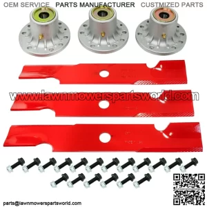 Spindle Red Blade Deck Kit for Exmark Turf Tracer 48 Inch 107-4065 116-5496-S