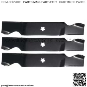Z254i Z 254 i 54" Zero-Turn Lawn Mower Blades Set of 3