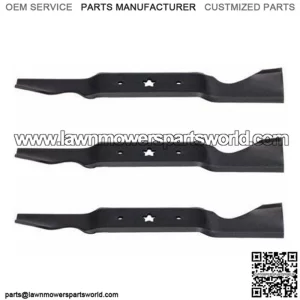 Oregon High Lift Bagging Blades for RZ5424, YTH2454, Z254, 195-072(3)