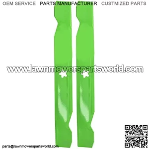 Lawn Mower Blade Set for AYP Husqvarna Poulan LT100 LT112 LT125 LR12 36 Inch Deck 532127841 532138496 (High-Lift)