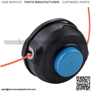 128LD Trimmer Head for Husquvarna Weed Eater T25 124L 125L 128L 128R 128RJ 223L 122L 125C 125L 125LDX 128R 128RJ 223L 223R 322C 323C 325C 325CX 966674401 M10 x 1.25 LH
