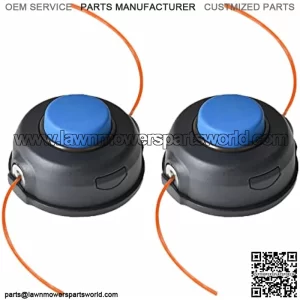 2 Pack T25 String Trimmer Head Replacement for Husqvarna Weedeater Cutter Line Head Bump