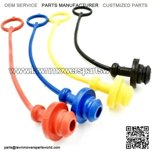 (4 Male)Hydraulic Coupler Dust Plug Set ISO 3/8" fits John Deere Tractor Loader 1070 2032 2032R 2038R 2305 2320 2520 2720 3120 3320 3520 3720 H160 H165 H160 H165