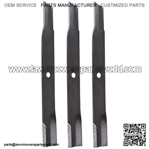 OEM High Lift Blade 3 Pack John Deere 72 172 272 F 910 911 915 925 2520 2720 3120 3203 3320 3520 3720 4005 M141786