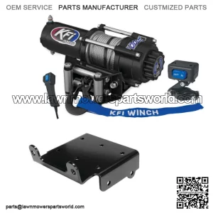 Winch Kit 3000 lb For John Deere Gator HPX 815E ALL (Steel Cable)