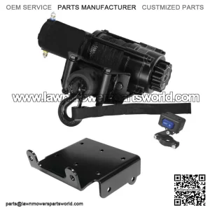 Winch Kit 2500 lb For John Deere Gator HPX 815E ALL (Synthetic Rope)