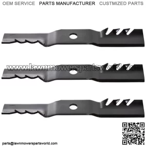 3PK 596-351 G5 Gator Blades for 54" Cub Cadet 742-04416, 942-04416