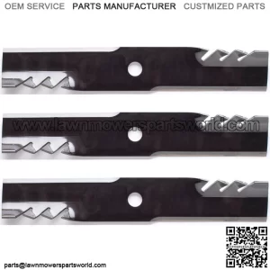 3PK 596-322 Gator Blades for Exmark 52" Radius E-Series RAE708GEM52300