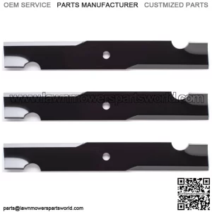 3PK 91-184 Heavy Duty Blades for 54" Toro 103-2508, 103-2518, 103-2528