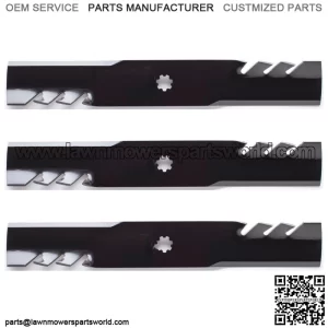 3PK 92-616 G3 Gator Bladess for 48" John Deere E150, E160, E170