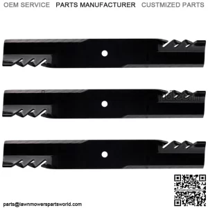 3PK 592-033 G5 Gator Blades for 72" Exmark 103-6399, 103-6404, 116-5171