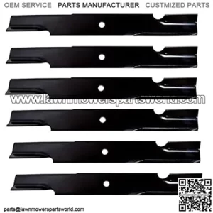 (6) Lawn Mower Blades for Bad Boy Zero Turn 61" Deck Replaces 038-6080-00