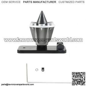 42-047 Black Precision Blade Balancer For All Lawn Mower Blades Black 339075B