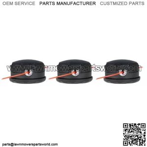 3 Pcs String Trimmer Head For Speed Feed 400 Echo SRM-225 High Quality SRM-230