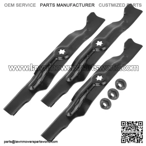 112-0316 112-0330 50" Deck Blade & Nut For Toro LX500 SL500 GT2100 GT2200