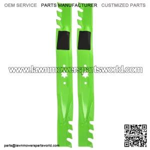 LawnBlade Set for Cub Cadet 942-04308-X LTX1040 RZT-L42 Toothed