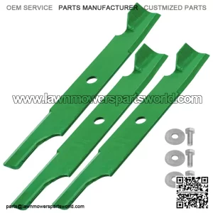 52" Deck Blades & Bolt for Snapper SPX2346 RZT2552 ZT2752 YT2652 LT9500 Series