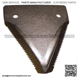 Z7029H 14ga Underserrated Sickle Section - Fits John Deere 350/3700/450 Mowers