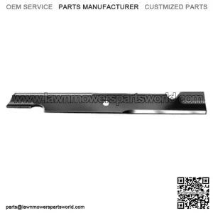 103-6384 High-Lift Notched Blade - Replacement for Exmark Lazer Z Advantage 72"