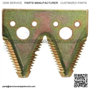 Double Section Course 7 TPI - Compatible with JD 600F/600R/925D-936D Combines