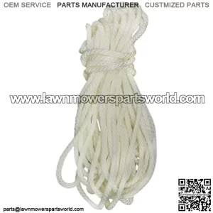 Pull Cord Rope 1/8 inch 3.5mm Weed Eater Lawn Mower Recoil Starter Rope for Stihl Husqvarna Sears Craftsman Honda GCV160 Poulan Chainsaw Edger Trimmer Leaf Blower 33 Feet 10 Meter