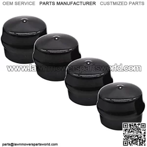 4 Pcs Axle Hub Cap for Lawn Mower Lawn Tractor Replaces Poulan Roper 104757X428 532175039 532104757 21546023 21547547