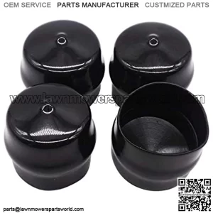 4 Pcs Lawn Mower Rubber Axle Hub Cap 532104757 for , Poulan, Roper, 104757X 532175039 175039