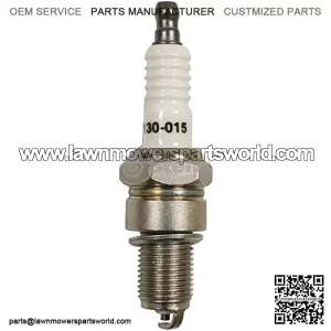 New Spark Plug 130-015 Compatible with/Replacement for John Deere Tri-Plex Greens Mowers, Gator 6x4, Yamaha MX250, MX300, MX360, MX400 94702-00819-00, M802138, M805853