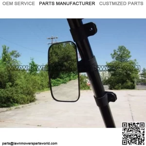 Rear & Side View Mirror With 1.875" Clamp - 18039