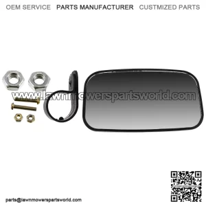 Rear View Mirror for John Deere Gator HPX XUV 550 560 590 625 835 Black (For: John Deere Gator HPX HPX815E)