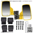 Side View Mirror Set for John Deere Gator HPX XUV 550 560 590 835 Yellow (For: John Deere Gator HPX HPX815E)