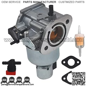 Carburetor 15004-7060 15003-7100 Replace for Kawasaki FH580V 19Hp Engine Exmark Replacement for John Deere 235 Mower