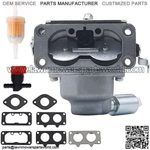 799230 Carburetor Kit Compatible with Briggs & Stratton V-Twin 4 Cycle 791230 699709 499804 20/21/22/23/24/25HP Carb,5% coupon applied at checkout,with coupon